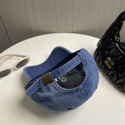 Gucci new denim baseball cap - Image 3
