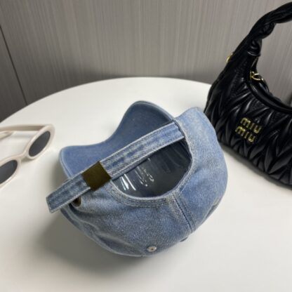 Gucci new denim baseball cap - Image 3