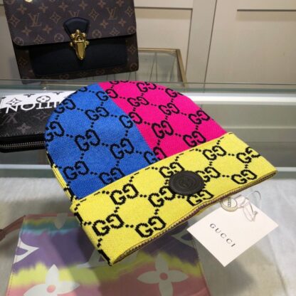 Gucci wool blend knitted hat - Image 3