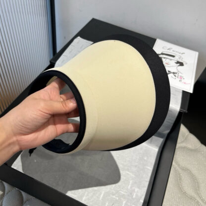 Prada new hollow top headband sun hat - Image 3