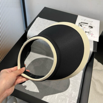 Prada new hollow top headband sun hat - Image 3