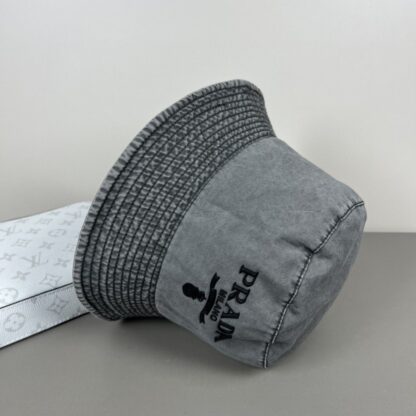 Prada Classic Fashion Bucket Hat - Image 3