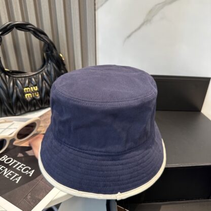 Miu Miu Simple Embroidered Bucket Hat - Image 4
