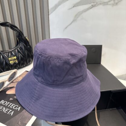 Miu Miu Simple Embroidered Bucket Hat - Image 4