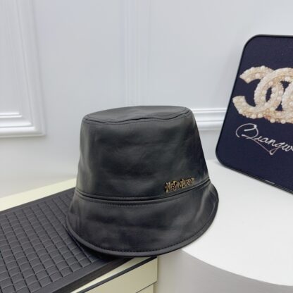 Yves Saint Laurent high-end leather hat - Image 3