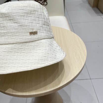 Miu Miu Simple Bucket Hat Sun Hat - Image 4