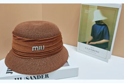 Miu Miu Classic Slouchy Bucket Hat - Image 4