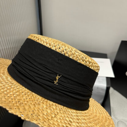 Yves Saint Laurent straw hat - Image 3