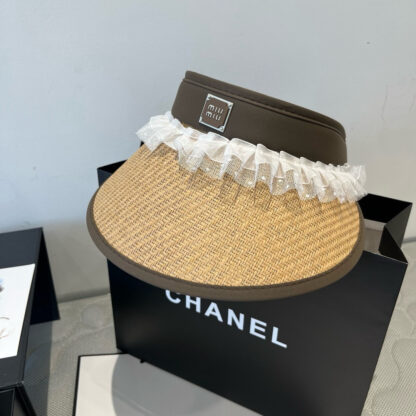 Miu Miu hollow headband sun hat - Image 4