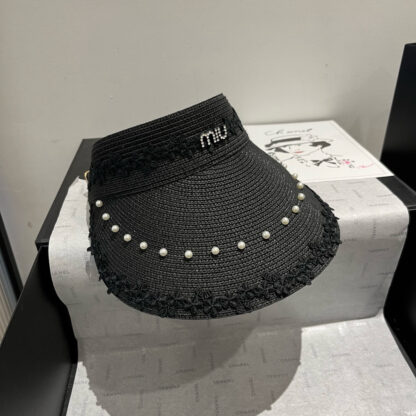 Miu Miu hollow headband sun hat - Image 4