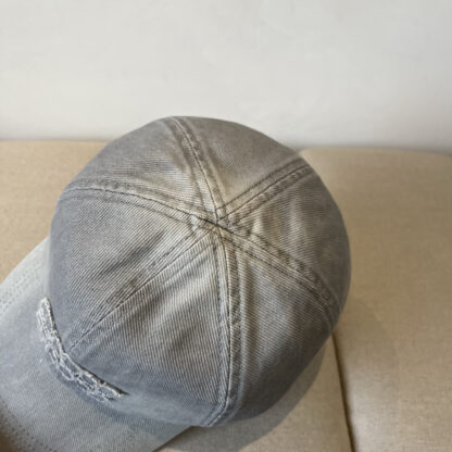 Miu Miu Denim Baseball Cap - Image 4