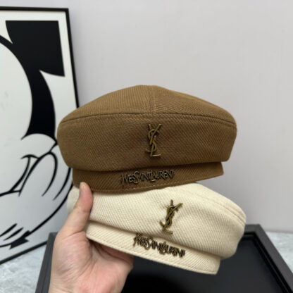 Yves Saint Laurent stylish all-match beret - Image 3