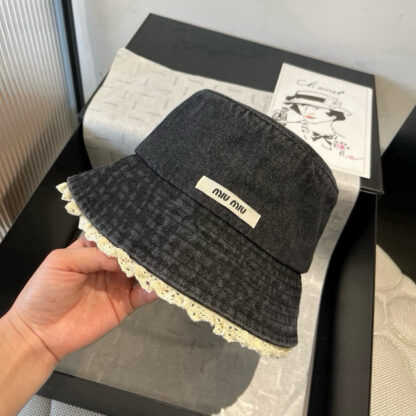 Miu Miu denim bucket hat - Image 4