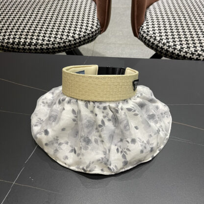 Prada summer beach vacation sun hat - Image 3
