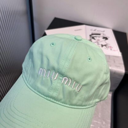 Miu Miu stylish all-match casual baseball cap - Image 4