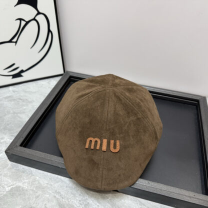 Miu Miu Fashion All-match Front Hat - Image 4