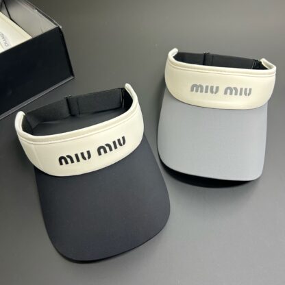 Miu Miu Fashion Lightweight Hollow Cap - Image 4