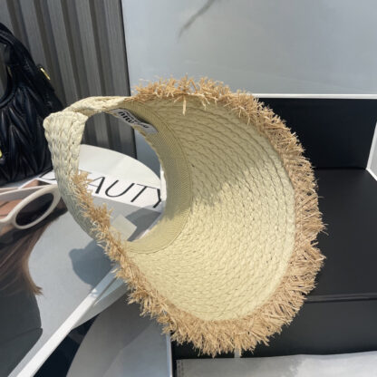 Miu Miu Fashion Casual Straw Hat - Image 4