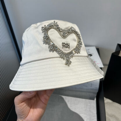 Miu Miu New Satin Bucket Hat - Image 4