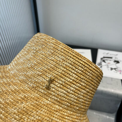 Yves Saint Laurent new raffia basin hat - Image 3