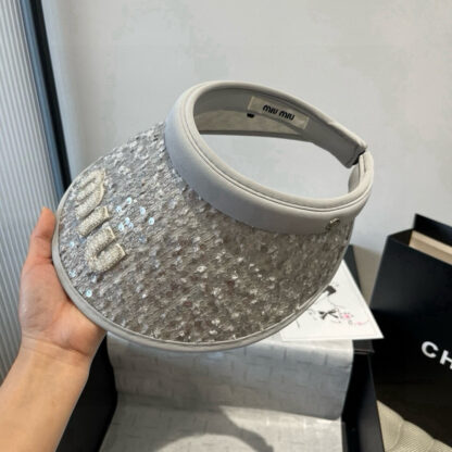 Miu Miu new hollow top sun hat - Image 4
