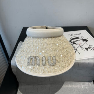 Miu Miu new hollow top sun hat
