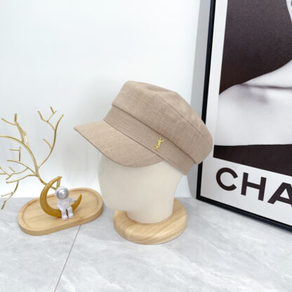 Yves Saint Laurent new duckbill military cap - Image 3