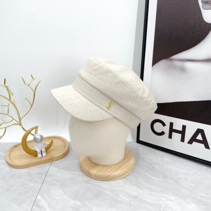 Yves Saint Laurent new duckbill military cap - Image 3