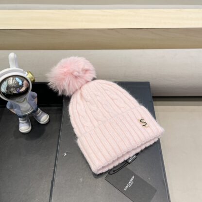 Yves Saint Laurent wool-blend knitted hat - Image 3