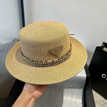 Prada's new ethnic style straw hat - Image 3
