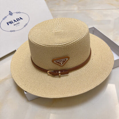 Prada flat straw hat - Image 3