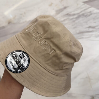 Saint Laurent lettering embroidered bucket hat - Image 3