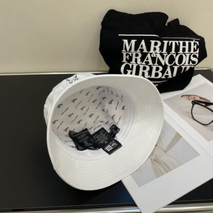 Saint Laurent lettering embroidered bucket hat - Image 3