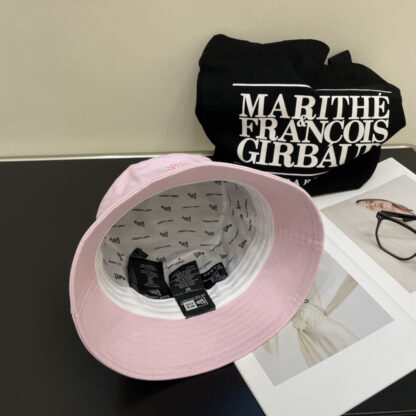 Saint Laurent lettering embroidered bucket hat - Image 3