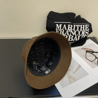 Saint Laurent lettering embroidered bucket hat - Image 3