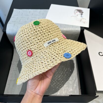 Miu Miu Sun Beach Hat - Image 4