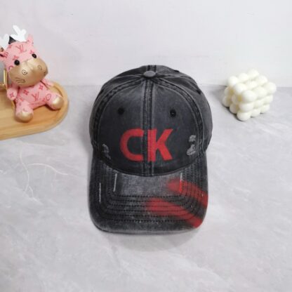 Calvin Kleinf painted baseball cap - Image 3
