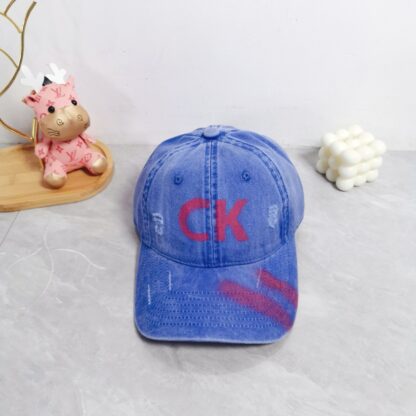 Calvin Kleinf painted baseball cap - Image 3