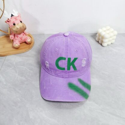 Calvin Kleinf painted baseball cap - Image 3