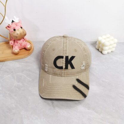 Calvin Kleinf painted baseball cap - Image 3