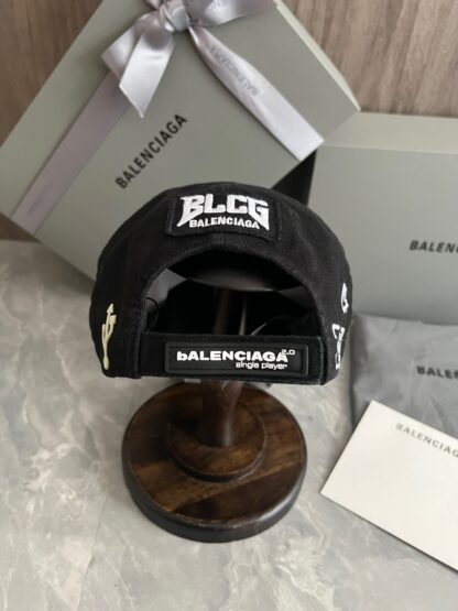 Balenciaga embroidered versatile baseball cap - Image 3