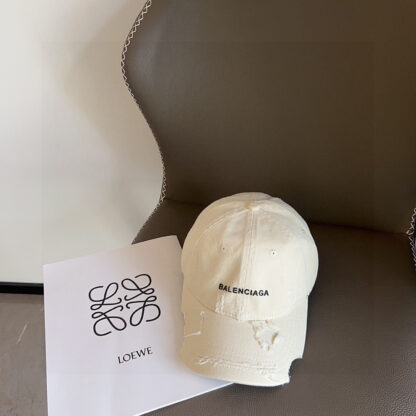Balenciaga new irregular old style baseball cap - Image 3