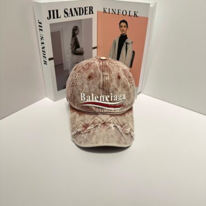 Balenciaga Korean version of British casual custom baseball cap - Image 3