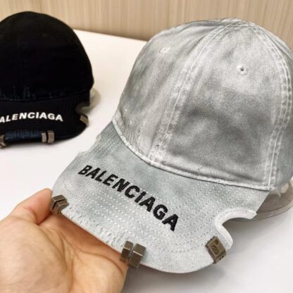 Balenciaga Korean version of British casual custom baseball cap - Image 3