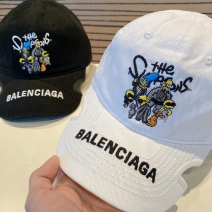 Balenciaga Korean version of British casual custom baseball cap - Image 3