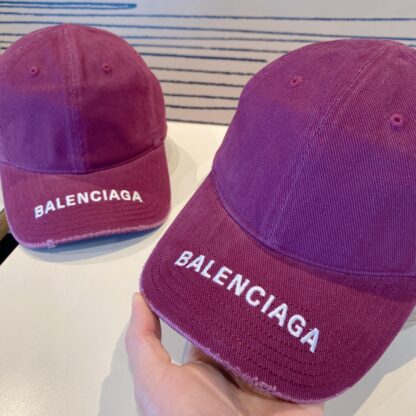 Balenciaga Korean version of British casual custom baseball cap - Image 3