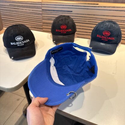 Balenciaga Korean version of British casual custom baseball cap - Image 3