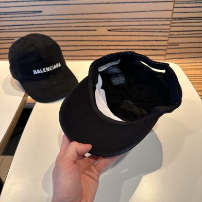 Balenciaga Korean version of British casual custom baseball cap - Image 3