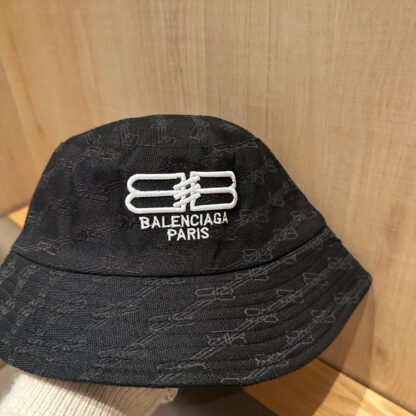 Balenciaga washed cotton trendy bucket hat - Image 3