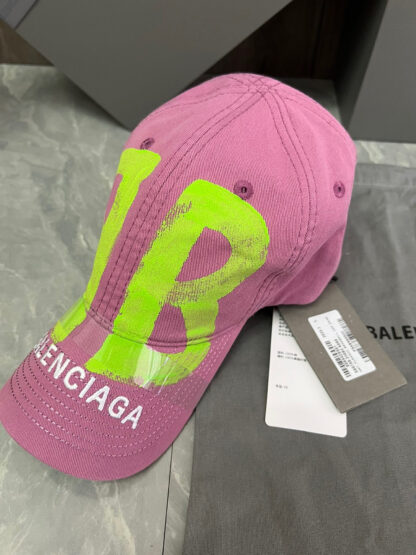 Balenciaga all-match logo embroidered baseball cap - Image 3